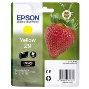Tinta EPSON T29844010 Yellow 29