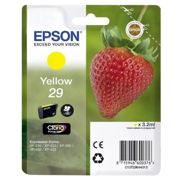 Tinta EPSON T29844010 Yellow 29