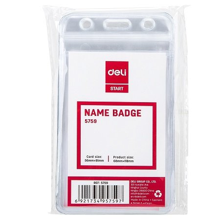 Etui za ID kartice 56x91mm vodonepropusni Deli 5759 10/1;