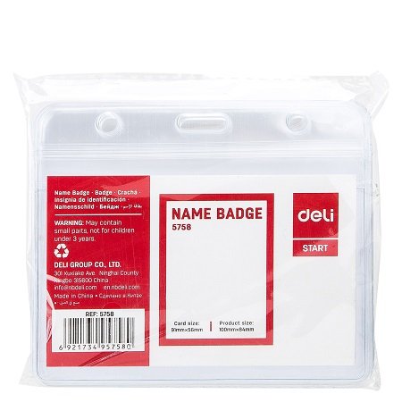 Etui za ID kartice 91x56mm vodonepropusni Deli 5758 10/1;