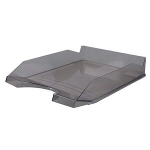 Ladica za spise pvc 254x60x346mm Office products prozirno dimljena; 