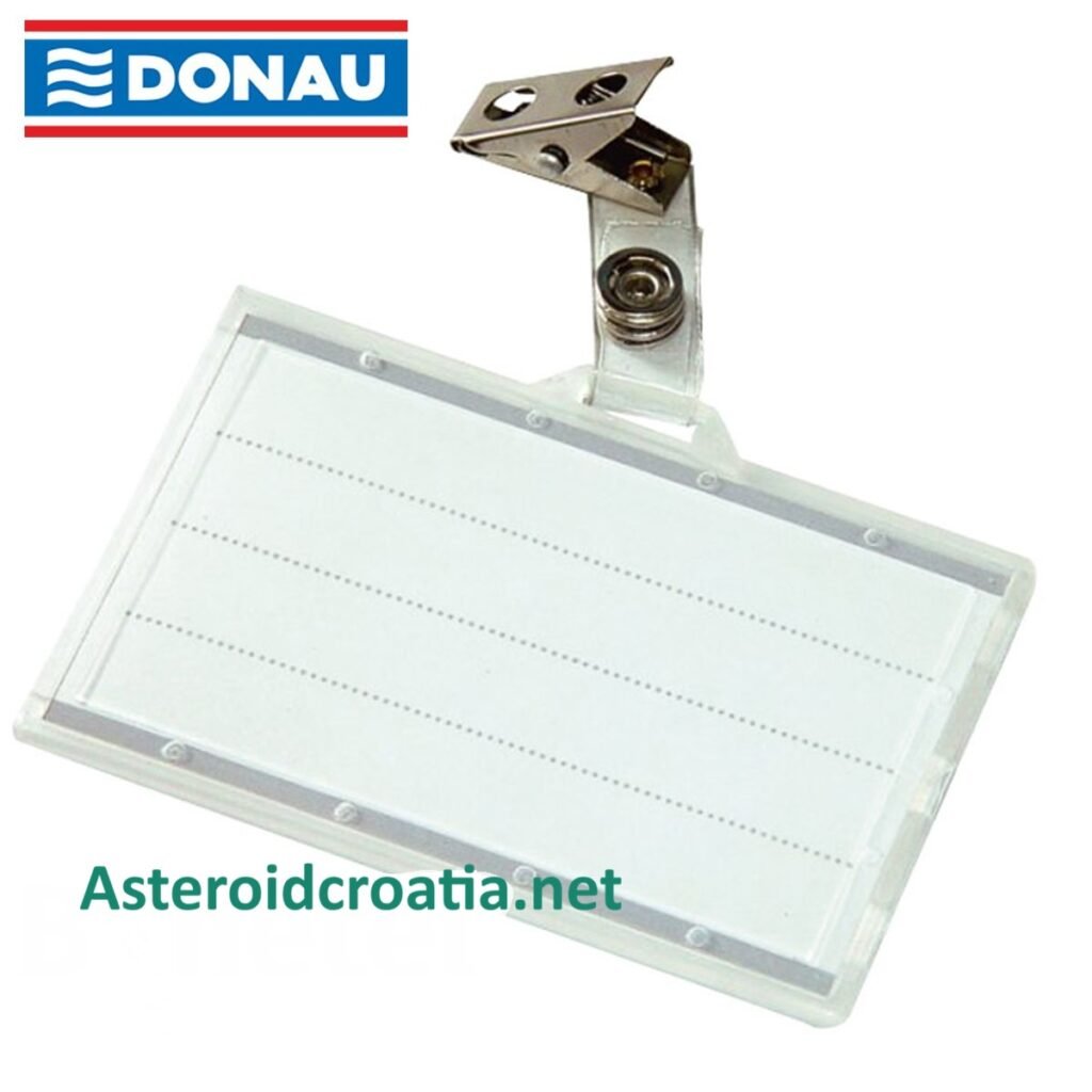 Etui za ID kartice  92x58mm s metalnom kvačicom Donau