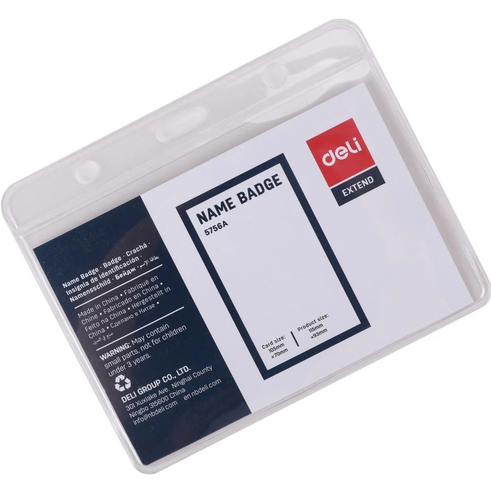 Etui za ID kartice dimenzije 105x70mm Deli 5756A 10/1