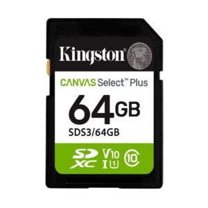 KINGSTON 64GB SDXC Canvas Select Plus; KINGSTON 64GB SDXC Canvas Select Plus;