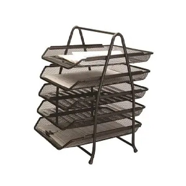 Ladica za spise žičana 5/1  crna