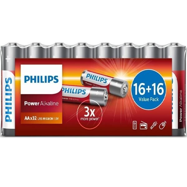 Philips baterije AA 16+16
