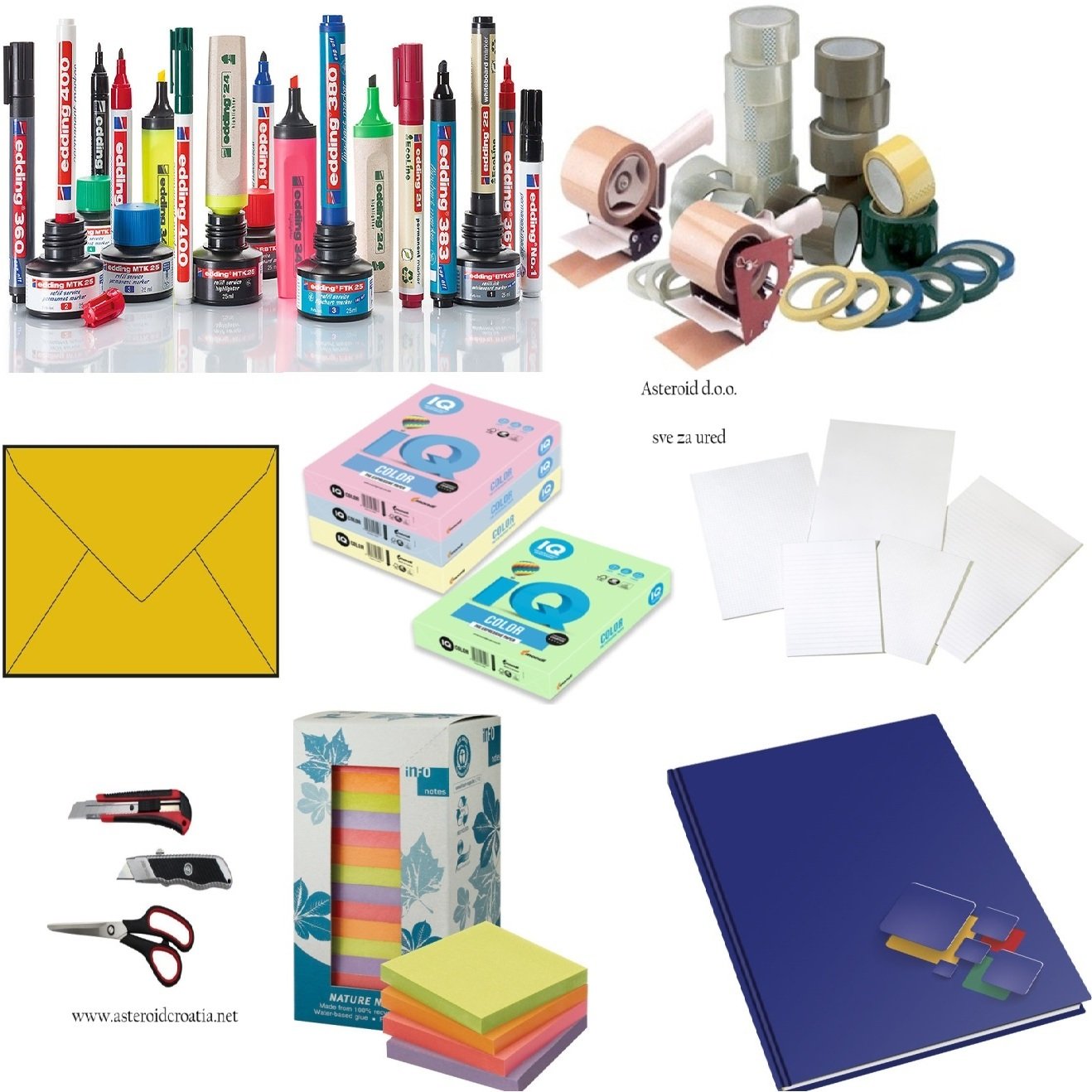 Sve za ured - Olovke, papiri, kuverte