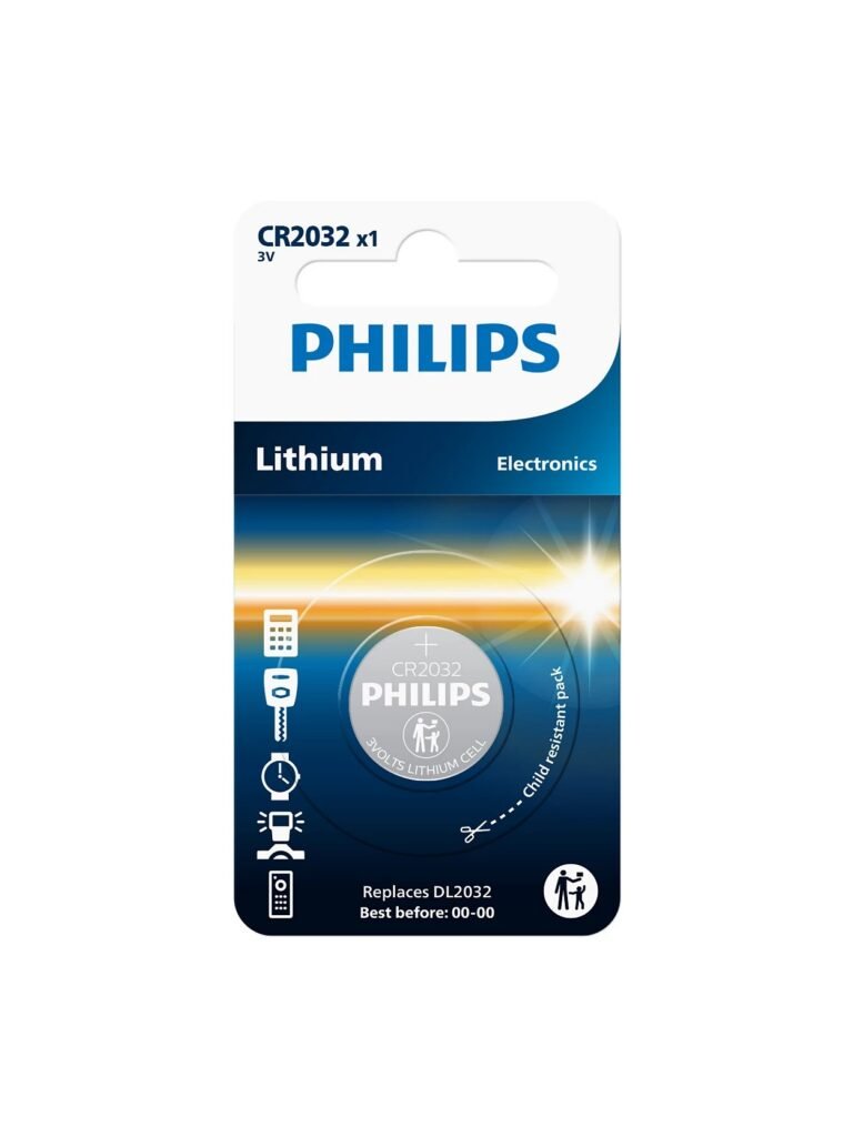 Philips baterija CR2032, 3V, 1 komad