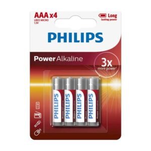 Philips baterije AAA, 4 komada