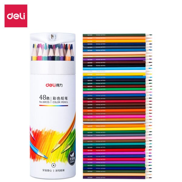 Boja drvena 48/1 u čaši Deli + gratis šiljilo; 