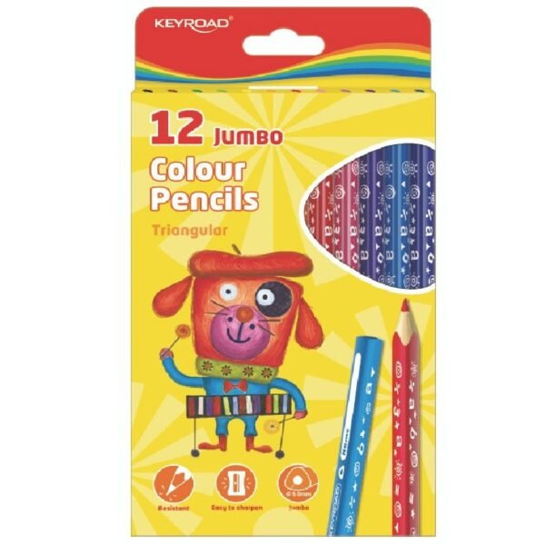 Boja drvena 12/1 trokutasta JUMBO 5mm Gimboo EOL;