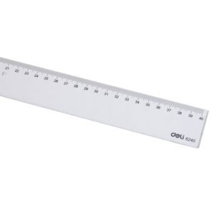 Ravnalo pvc 40cm Deli;