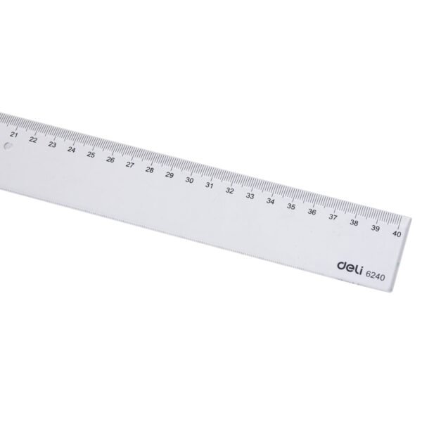 Ravnalo pvc 40cm Deli;