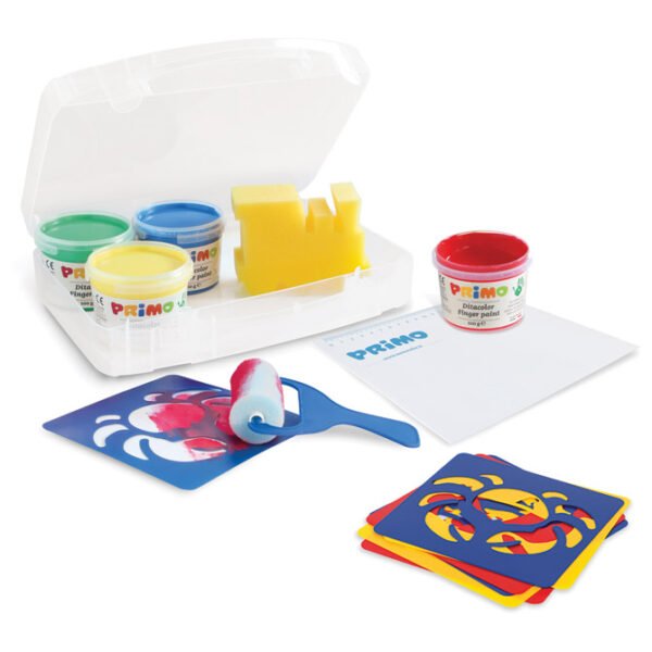 Boja tempera za ruke 100g u čaši 4boje+pribor Boja tempera za ruke 100g u čaši 4boje+pribor