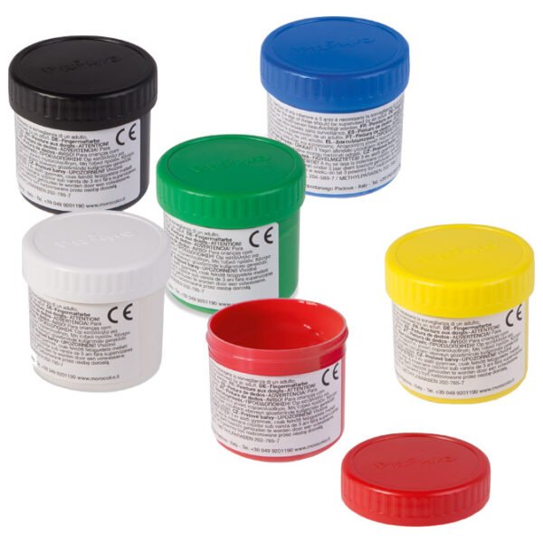 Boja tempera za ruke 50g u čaši 6boja 3 Boja tempera za ruke 50g u čaši 6 boja