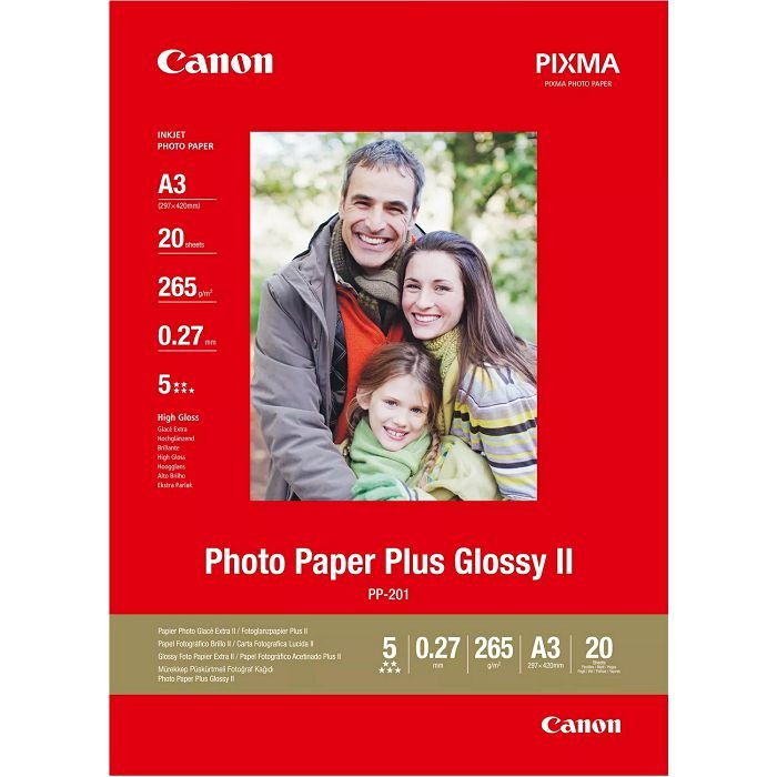 Canon Photo Paper Plus PP201 - A3 - 20L