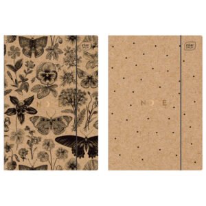 Fascikl klapna s gumicom karton A4 Kraft