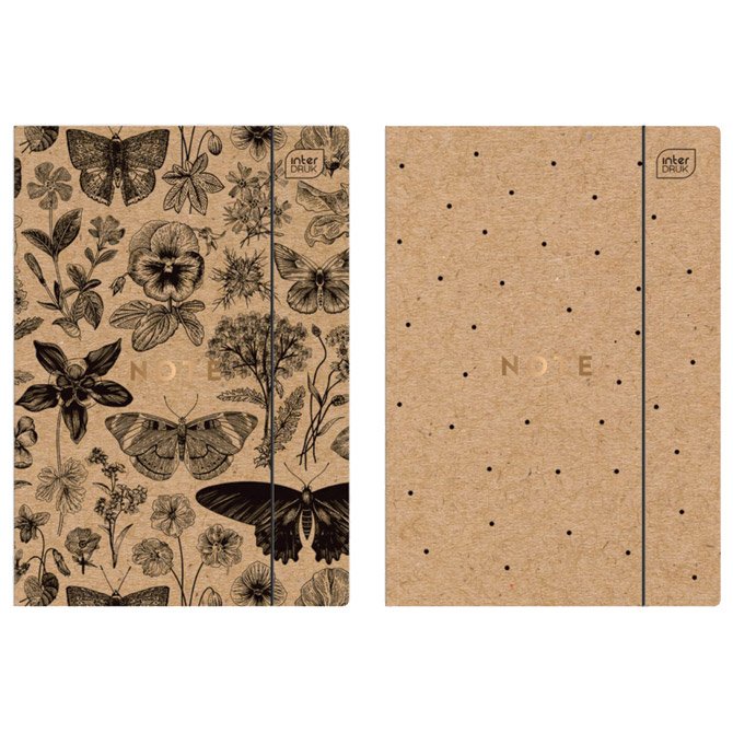 Fascikl klapna s gumicom karton A4 Kraft