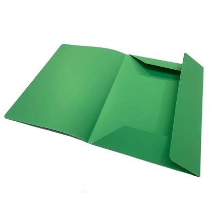Fascikl prešpan klapa  A4 zeleni 250x330mm 25/1