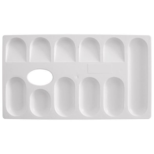 Paleta slikarska pravokutna 23x13 cm 11 posudica Educa Paleta slikarska pravokutna 23x13 cm 11 posudica Educa