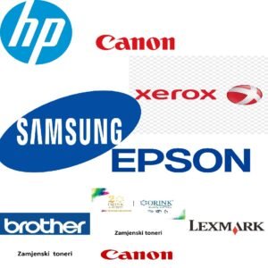 Toneri i tinte za razne pisaće i proizvođače.