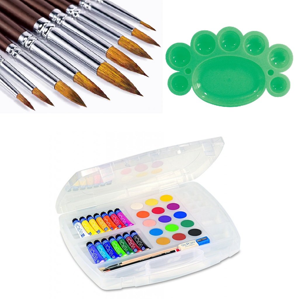 Vodene boje, tempere i oprema