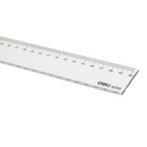 Ravnalo pvc 50cm Deli;