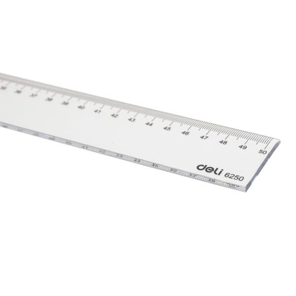 Ravnalo pvc 50cm Deli;