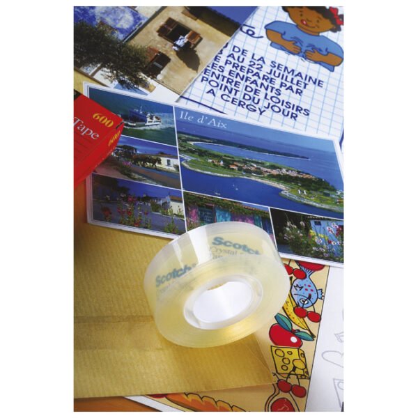 000013902_4 asteroid Traka ljepljiva nevidljiva 19 mm/33m Scotch Crystal-600 3M