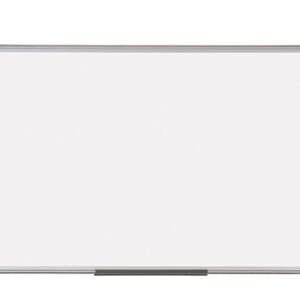 Ploča bijela zidna 90x60cm BI-Office aluminijski okvir;