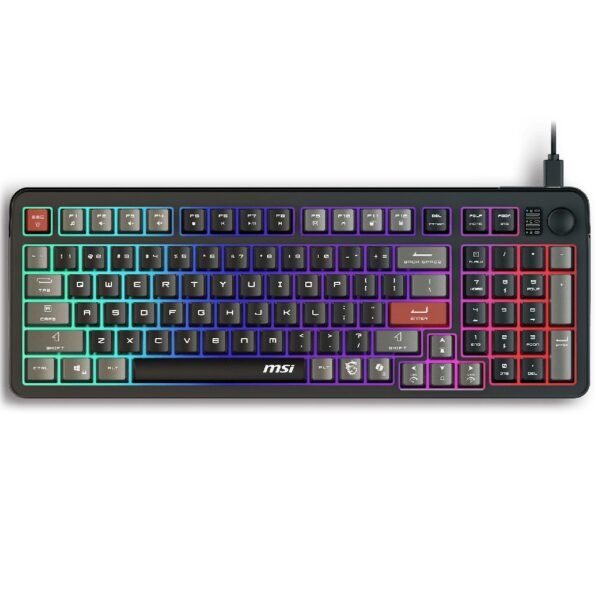 MSI Gaming Keyboard FORGE GK110, USB 2.0, RGB LED