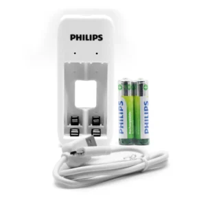 Philips punjač za baterije SCB2070NB+ 2xAAA 700mAh Philips punjač za baterije SCB2070NB+ 2xAAA 700mAh