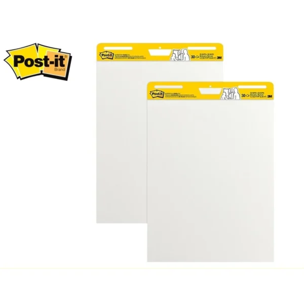 Blok Flipchart samoljep. 63,5x76,2cm 30l Post-it 3M.559; 2KOM.