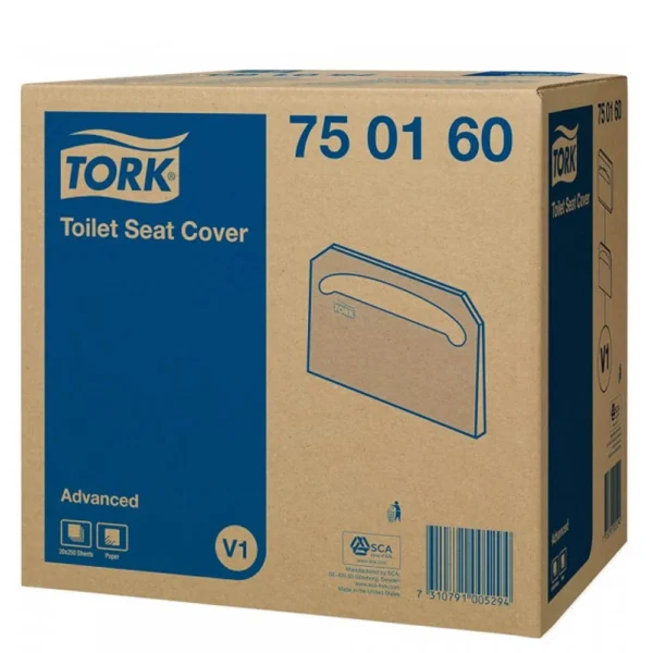 Prekrivač papirnati za WC dasku za Tork 750160 250/1;