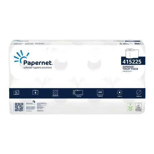 Papir toaletni u roli 3-slojni 8/1 Superior 415225;
