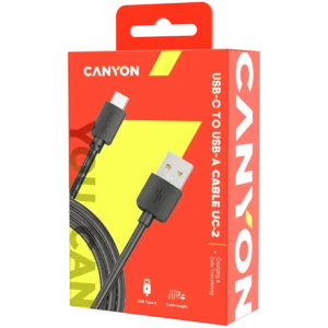 CANYON cable UC-2 USB-C 5W 2m Black