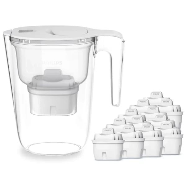 Philips AWP2933WHT vrč 2.6L + 12 filtera;
