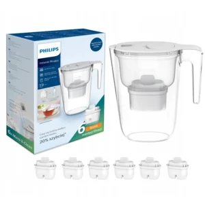 Philips AWP2933WHT vrč 2.6L + 6 filtera;