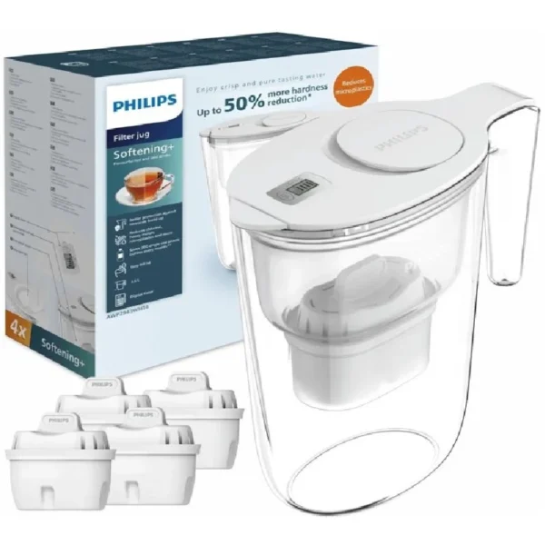 Philips AWP2943W Antiscale vrč 2.6L + 4 filtera;