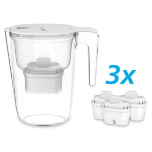 Philips AWP2933WHT vrč 2.6L + 3 filtera;