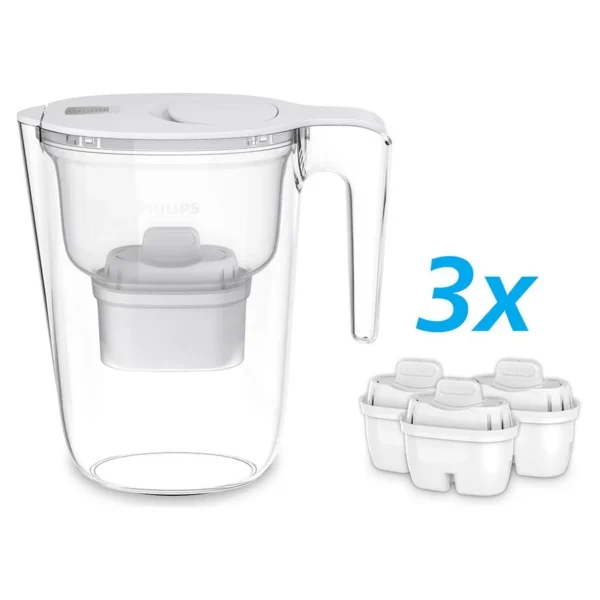 Philips AWP2933WHT vrč 2.6L + 3 filtera;