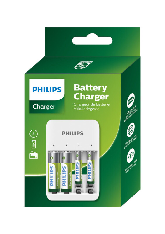 Philips punjač za baterije SCB4013NB Philips punjač za baterije SCB4013NB