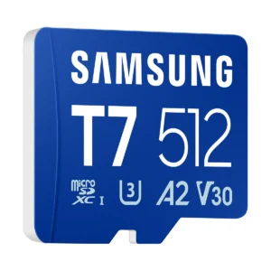 SAMSUNG T7 microSD Memory Card 512GB