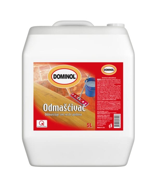 Sredstvo za odmaščivanje podnih obloga Dominol odstranjivač 5l