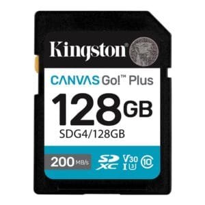 KINGSTON 128GB SDXC Canvas Go Plus Gen4