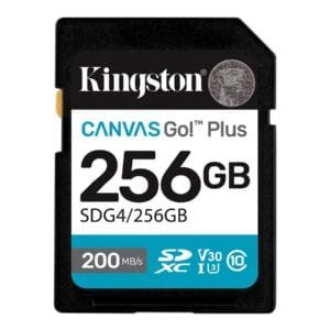 KINGSTON 256GB SDXC Canvas Go Plus Gen4