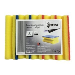 Spužvica za pranje posuđa 14,5x7x4cm Jumbo Extra 5/1 Zorex