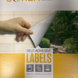 Etiketa laser/inkjet/copy 45,7x16,9 Sorex 100/1; 