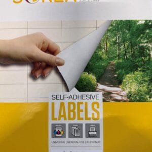 Etiketa laser/inkjet/copy 90,0x40,0 Sorex 100/1; 