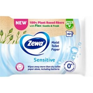 Papir toaletni listići vlažni Zewa